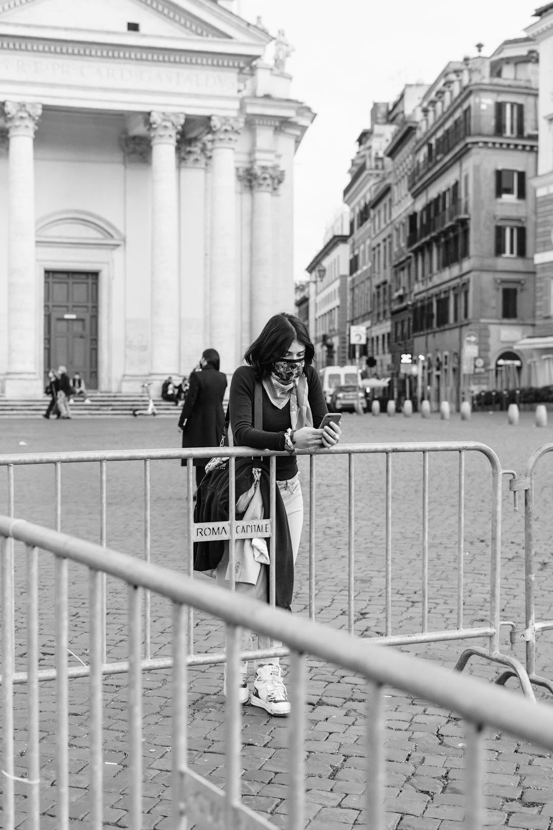 Portrait of an Italian female live production coordinator